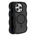 For iPhone 12 Pro Max Skin Feel MagSafe Phone Case(Black)