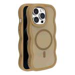 For iPhone 12 Pro Max Skin Feel MagSafe Phone Case(Gold)