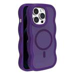 For iPhone 12 Pro Max Skin Feel MagSafe Phone Case(Purple)