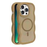 For iPhone 13 Pro Max Skin Feel MagSafe Phone Case(Gold)