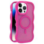 For iPhone 14 Pro Skin Feel MagSafe Phone Case(Rose Red)
