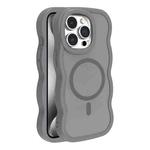 For iPhone 15 Pro Max Skin Feel MagSafe Phone Case(Grey)