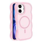 For iPhone 16 Skin Feel MagSafe Phone Case(Pink)