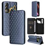 For ZTE nubia Neo 3 GT 5G Cubic Grid Texture Flip Leather Phone Case(Blue)