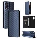 For TCL 40 NxtPaper 4G Cubic Grid Texture Flip Leather Phone Case(Blue)