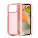 For Google Pixel 9 Pro Fold Skin Feel TPU Hybrid PC Phone Case(Pink)