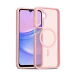 For Samsung Galaxy A16 5G / 4G Skin Feel TPU Hybrid PC MagSafe Phone Case(Pink)