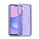 For Samsung Galaxy A16 5G / 4G Skin Feel TPU Hybrid PC MagSafe Phone Case(Purple)