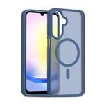 For Samsung Galaxy A26 5G Skin Feel TPU Hybrid PC MagSafe Phone Case(Blue)