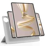 For Huawei MatePad Pro 12.2 Trifold Magnetic Split Leather Tablet Case(Grey)