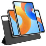 For Huawei MatePad / 11.5 S / Air 11.5 Trifold Magnetic Split Acrylic Leather Tablet Case(Black)