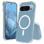 For Google Pixel 9 / 9 Pro Skin Feel Transparent MagSafe Phone Case