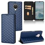For Nokia G10 / Nokia G20 Cubic Grid Texture Flip Leather Phone Case(Blue)