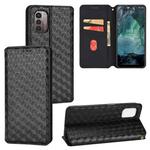 For Nokia G11 / Nokia G21 Cubic Grid Texture Flip Leather Phone Case(Black)
