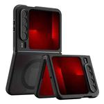 For Huawei Pura X Armor MagSafe Precise Hole PC Hybrid TPU Phone Case(Frosted Black)