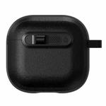 For AirPods 3 Starry Texture Lock Buckle Shockproof Earphones Case(Black)
