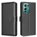 For Infinix Note 50X 5G Litchi Texture RFID Anti-theft Leather Phone Case(Black)