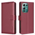 For Infinix Note 50X 5G Litchi Texture RFID Anti-theft Leather Phone Case(Red)
