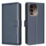 For Infinix Note 50 Pro+ 5G Litchi Texture RFID Anti-theft Leather Phone Case(Blue)