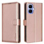 For Infinix Smart 10 4G Litchi Texture RFID Anti-theft Leather Phone Case(Gold)