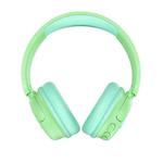 WiWU KTD-02 Kids Wireless Headphones Sport Earphones Gaming Headset(Light Green)