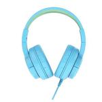 WiWU KTD-01 Kids Wired Headphones Sport Earphones Gaming Headset, Length: 1.6m(Blue)