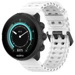 22mm Ocean Dual Pin Buckle Silicone Watch Band(White)