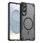 For Samsung Galaxy S25 Edge 5G Armor Glaze MagSafe Magnetic Phone Case(Black)