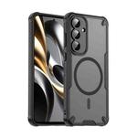 For Samsung Galaxy S25 FE 5G Armor Glaze MagSafe Magnetic Phone Case(Black)