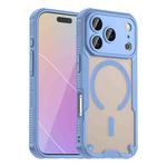 For iPhone 17 Pro Armor Glaze MagSafe Magnetic Phone Case(Blue)