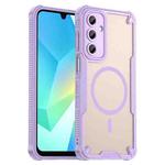 For Samsung Galaxy A16 4G Armor Glaze MagSafe Magnetic Phone Case(Purple)