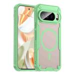 For Google Pixel 10 Pro Armor Glaze MagSafe Magnetic Phone Case(Green)