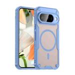 For Google Pixel 10 Armor Glaze MagSafe Magnetic Phone Case(Blue)