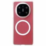 For Huawei Mate X6 Skin Feel MagSafe Magnetic Folding PC Phone Case(White)