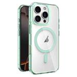 For iPhone 16 Pro Max AI Photo Button PC Hybrid TPU MagSafe Phone Case(Chanson Green)