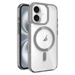 For iPhone 16 AI Photo Button PC Hybrid TPU MagSafe Phone Case(Titanium Black)