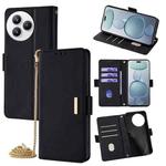 For Xiaomi Civi 5 Pro 5G Crossbody Chain Leather Phone Case(Black)