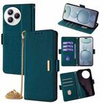 For Xiaomi Civi 5 Pro 5G Crossbody Chain Leather Phone Case(Green)