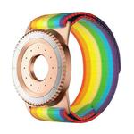 MagSafe Aromatherapy Phone Holder Sports Wristband(Rose Gold + Rainbow)
