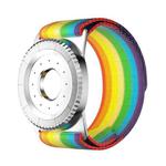 MagSafe Aromatherapy Phone Holder Sports Wristband(Silver + Rainbow)
