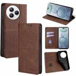 For Xiaomi Civi 5 Pro 5G Cow Texture Magnetic Leather Phone Case(Dark Brown)