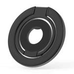 Triple Folding MagSafe Double-Sided Magnetic Phone Ring Holder(Black)