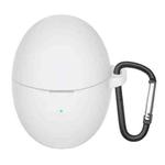 For Huawei FreeBuds 6 One-piece Wireless Earphone Silicone Protective Case(White)