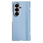 For Samsung Galaxy Z Fold7 5G Integrated Spring Axis Skin Feel Phone Case(Blue)