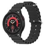 22mm xDfind Ocean Style Silicone Solid Color Watch Band(Rock Grey)