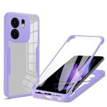 For OPPO Reno13 F 4G / 5G 360 Degrees Full Body Phone Case(Purple)