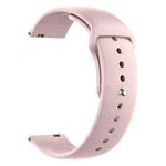 22mm xDfind Pure Color Silicone Watch Band(Sand Pink)