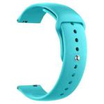 22mm xDfind Pure Color Silicone Watch Band(Teal)
