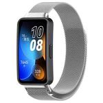 For Huawei Band 10 / 9 / 8 xDfind Milanese Metal Watch Band(Silver)