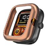 For vivo Watch GT Diamond Half Coverage Hollow PC Watch Protective Case(Rose Gold)